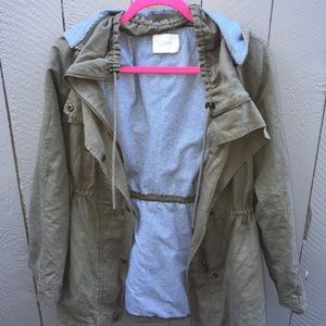 Army green jacket